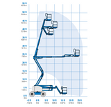 Mobile knuckle boom - 13.9m (45ft) diesel