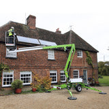 Trailer mounted cherry picker - 12m