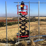 Scissor Lift - 5.8m (19ft) tracked bi-levelling